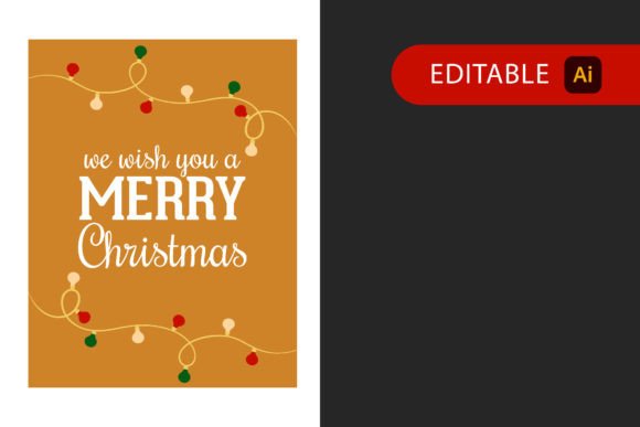 Merry Christmas Day Card – 38: Festive Illustrations