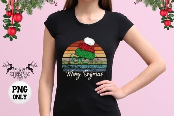 Merry Dogmas Labrador: Cute Christmas Illustrations
