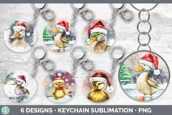 Review: Christmas Duck Keychain Bundle Keyring for Holiday Projects