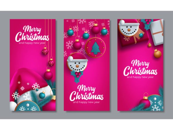 Review: Christmas Vector Poster Design for Holiday Embroidery